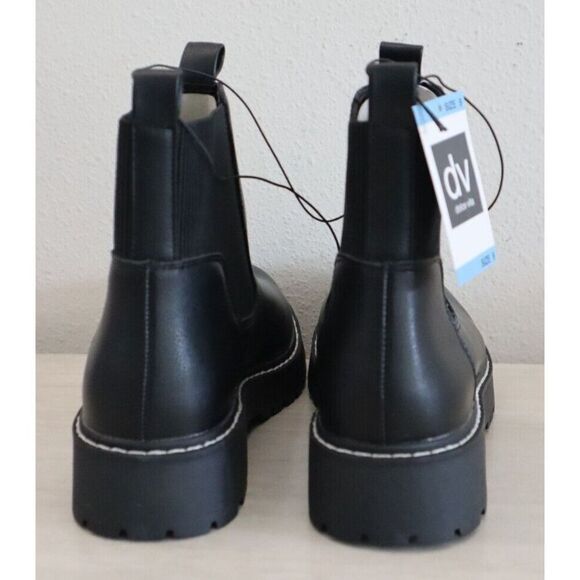 Dolce Vita Women's Sz 9 Black LEIGHA Chelsea Lightweight Ankle 1.25" Heel Boot - Picture 6 of 9